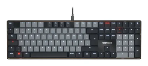 CHERRY KC 500 MX LP klawiatura Dom/Biuro USB QWERTY US English Czarny