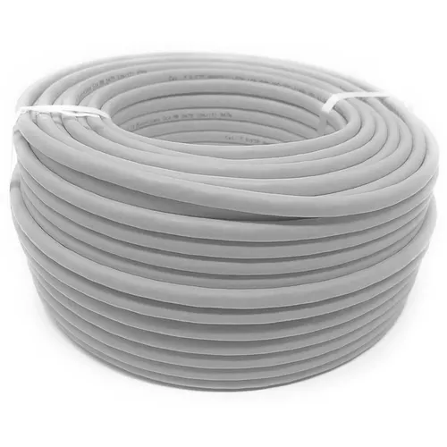Techly ITP-C6A-FLS100 kabel sieciowy Szary 100 m Cat6a S/FTP (S-STP)