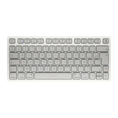 CHERRY JK-7110FR-25 klawiatura Dom Bluetooth AZERTY Francuski Biały