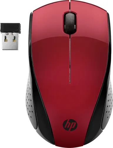 HP Mysz bezprzewodowa 220 (czerwona)