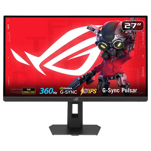 ASUS ROG Strix Pulsar XG27AQNGV monitor komputerowy 68,6 cm (27") 2560 x 1440 px Wide Quad HD LCD Czarny