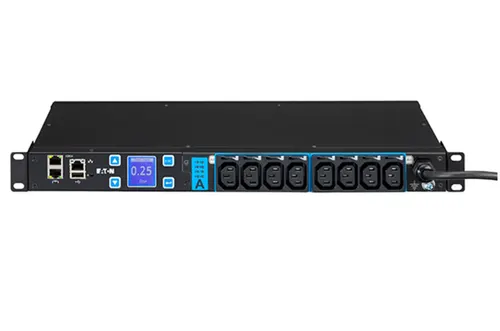 Eaton ESWH28 rozdzielacz zasilania PDU 8 x gniazdo sieciowe 1U Czarny