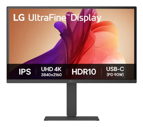 LG 27U730A-B monitor komputerowy 68,6 cm (27") 3840 x 2160 px 4K Ultra HD Czarny
