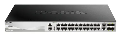 D-Link DGS-3130-30TS/E przełącznik sieciowy Zarządzany L3 Gigabit Ethernet (10/100/1000) Szary