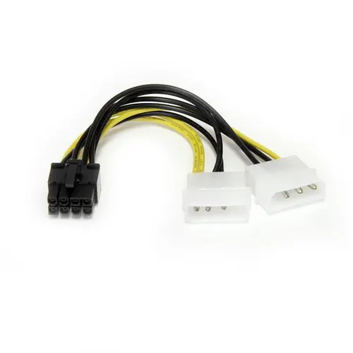 StarTech.com LP4PCIEX8ADP wewnętrzny kabel zasilający 0,153 m