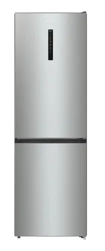 Gorenje NRK6192AXL4 Wolnostojący 300 l Szary, Stal nierdzewna, Ciemny Szary