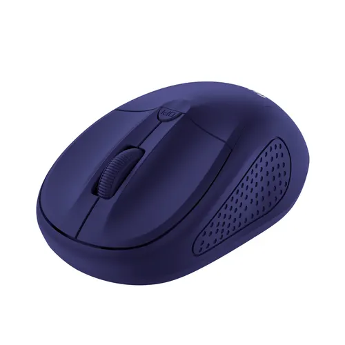 Trust Primo myszka Podróżniczy Oburęczny RF Wireless Optyczny 1600 DPI, granatowa matowa