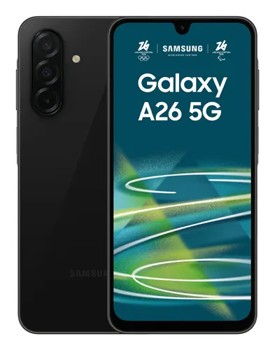 Samsung Galaxy A26 17 cm (6.7") Hybrid Dual SIM Android 15 5G USB Type-C 8 GB 256 GB 5000 mAh Czarny