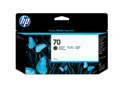 HP Czarny matowy wkład atramentowy 70 DesignJet 130 ml