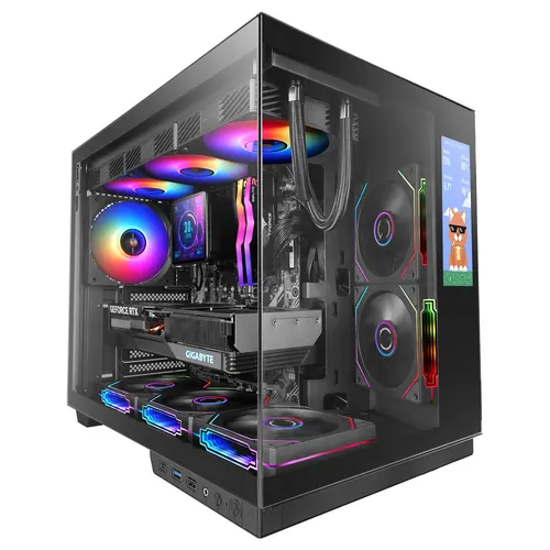 Mars Gaming MCMIRAGE zabezpieczenia & uchwyty komputerów Midi Tower Czarny