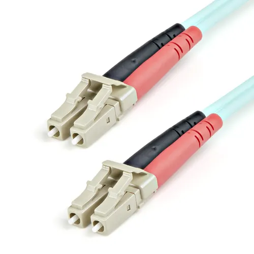StarTech.com A50FBLCLC1 kabel InfiniBand / światłowodowy 1 m LC Kolor Aqua