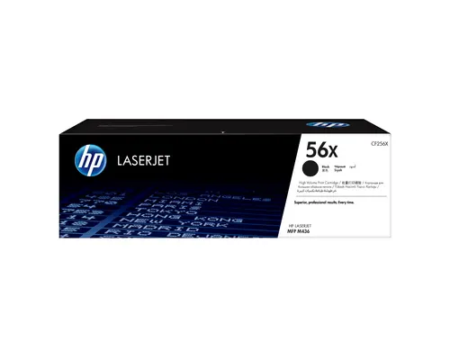 HP Oryginalny wkład 56X z czarnym tonerem LaserJet XL