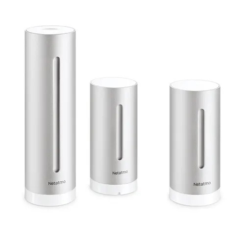 Netatmo NBU-NWS-NIM-EU cyfrowa stacja meteorologiczna Srebrny AC/Bateria Wi-Fi
