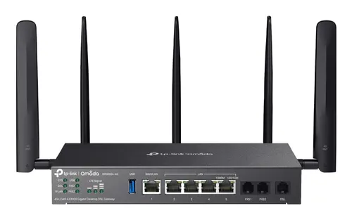 TP-Link Omada DR3650V-4G router bezprzewodowy Gigabit Ethernet Dual-band (2.4 GHz/5 GHz) Czarny