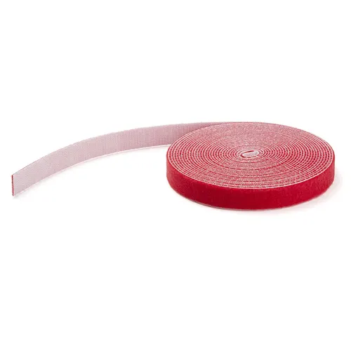 StarTech.com HKLP50RD opaska kablowa Rzep do kabli Nylon Czerwony 1 szt.