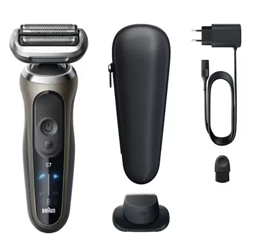 Braun Series 7 72-C1200s Przycinarka Czarny, Brąz, Stal nierdzewna