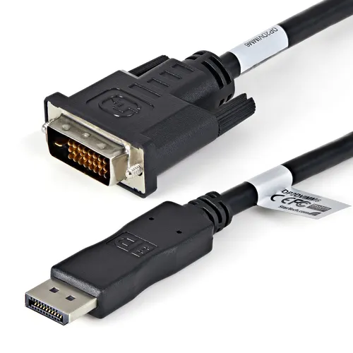 StarTech.com DP2DVIMM6X10 adapter kablowy 1,82 m DVI-D DisplayPort Czarny