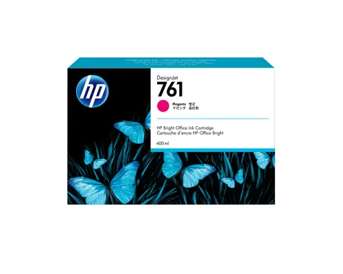 HP Purpurowy wkład atramentowy 761 DesignJet 400 ml