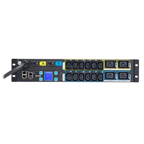 Eaton EMIH06 rozdzielacz zasilania PDU 16 x gniazdo sieciowe 2U Czarny