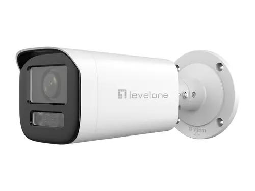 LevelOne FCS-5222 kamera przemysłowa Tubowa Kamera bezpieczeństwa IP Wewnętrzna / zewnętrzna 1920 x 1080 px Ściana