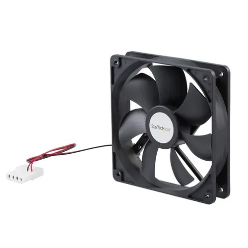 StarTech.com FANBOX12 system chłodzenia komputerów Obudowa komputera Wentylator 12 cm Czarny