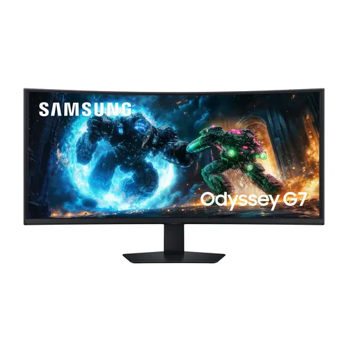 Samsung G75F monitor komputerowy 101,6 cm (40") 5120 x 2160 px WUHD LCD Czarny