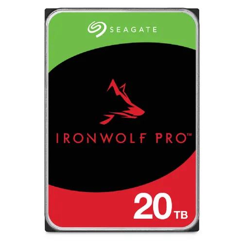 Seagate IronWolf Pro ST20000NT001 dysk twardy 20 TB 7200 RPM 256 MB 3.5"