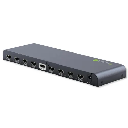 Techly IDATA HDMI2-4K8 rozgałęziacz telewizyjny HDMI 8x HDMI