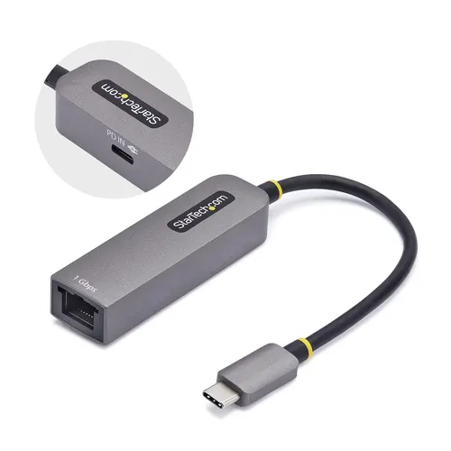 StarTech.com 1GPD3-USB-C-ETHERNET karta sieciowa 5000 Mbit/s