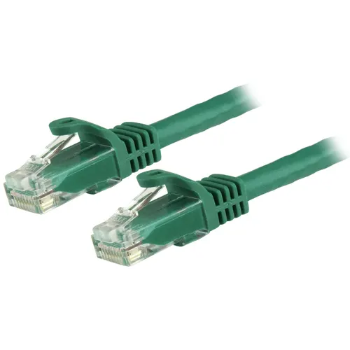 StarTech.com N6PATC50CMGN kabel sieciowy Zielony 0,5 m Cat6 U/UTP (UTP)