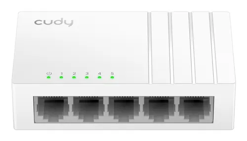 Cudy FS105D przełącznik sieciowy Nie zarządzany Fast Ethernet (10/100) Biały