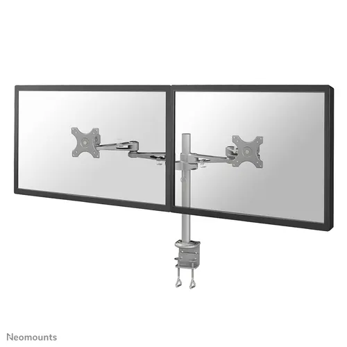 Neomounts FPMA-D935D uchwyt / stojak do monitorów 68,6 cm (27") Biurko Srebrny