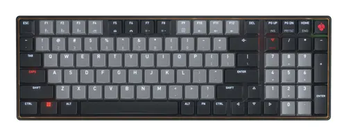 CHERRY KW 550 MX LP klawiatura Dom/Biuro USB + Bluetooth QZERTY US English Czarny