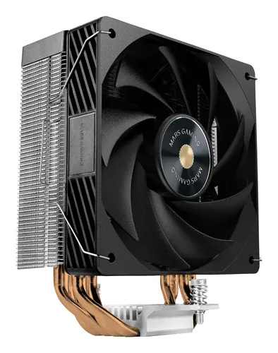 Mars Gaming MCPU-X4 Procesor Chłodnica powietrza 12 cm Czarny 1 szt.
