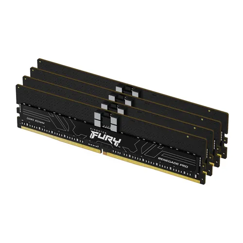 Kingston Technology FURY 128GB 6400MT/s DDR5 ECC Reg CL32 DIMM (Zestaw 4) Renegade Pro EXPO