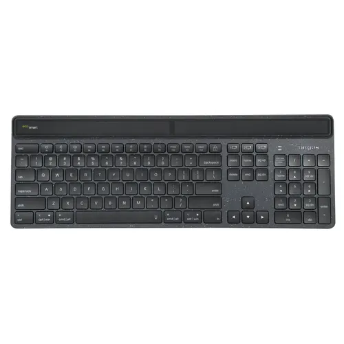 Targus Sustainable Energy Harvesting EcoSmart klawiatura Uniwersalne Bluetooth QWERTZ Niemiecki Czarny