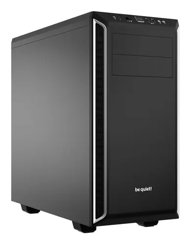 be quiet! Pure Base 600 Midi Tower Czarny, Srebrny
