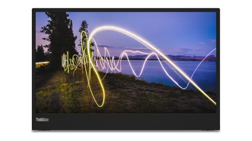 Lenovo ThinkVision M15 monitor komputerowy 39,6 cm (15.6") 1920 x 1080 px Full HD LED Czarny