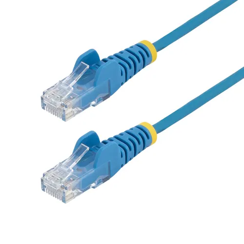 StarTech.com N6PAT10MBLS kabel sieciowy Niebieski 10 m Cat6 U/UTP (UTP) Okrągły
