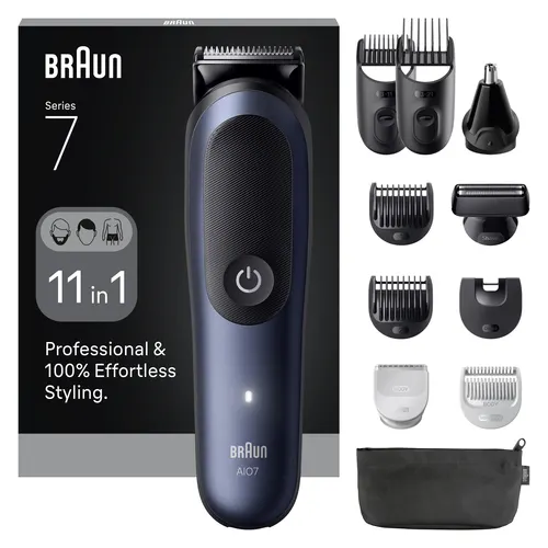 Braun 80789907 maszynka do włosów Ciemny Niebieski 21 Litowo-jonowa (Li-Ion)