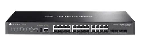 TP-Link Omada SG5428X przełącznik sieciowy Zarządzany L3 Gigabit Ethernet (10/100/1000) Czarny