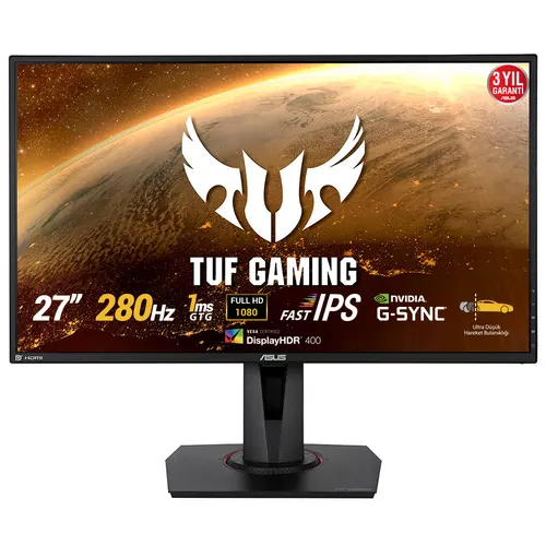 ASUS TUF Gaming VG279QM monitor komputerowy 68,6 cm (27") 1920 x 1080 px Full HD Czarny
