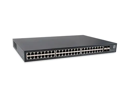 LevelOne GTU-5211 przełącznik sieciowy Nie zarządzany Gigabit Ethernet (10/100/1000) Czarny
