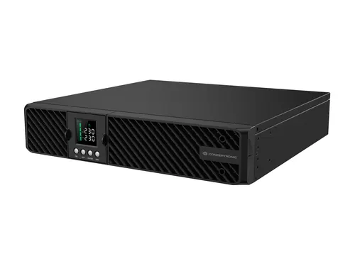Conceptronic ZEUS51E3K zasilacz UPS Podwójnej konwersji (online) 3 kVA 3000 W 9 x gniazdo sieciowe