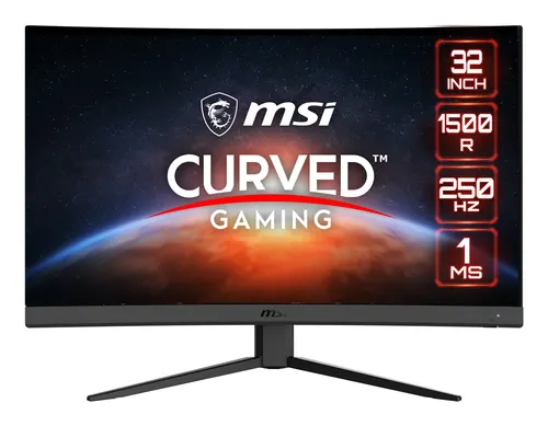 MSI G32C4X monitor komputerowy 80 cm (31.5") 1920 x 1080 px Full HD Czarny