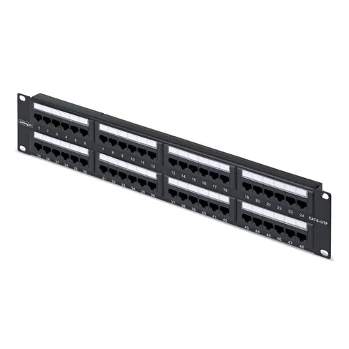 StarTech.com CPANEL48 panel krosowniczy 2U