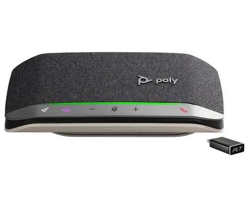 HP Poly Telefon konferencyjny Poly Sync 20+ USB-C, zatwierdzony do współpracy z aplikacją Microsoft Teams