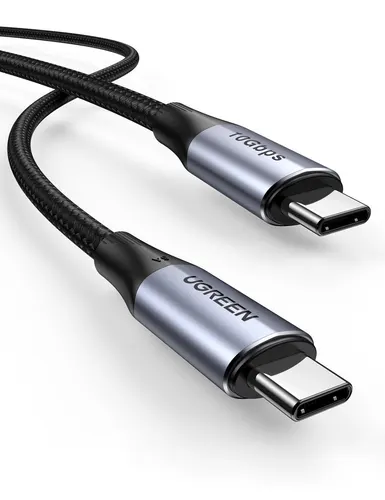 Ugreen 80150 kabel USB USB 3.2 Gen 2 (3.1 Gen 2) USB C 10 Gbit/s 100 W Czarny
