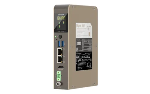 QNAP QBoat-300 NAS Kompaktowy 4 GB 0 TB QNAP QTS Szary