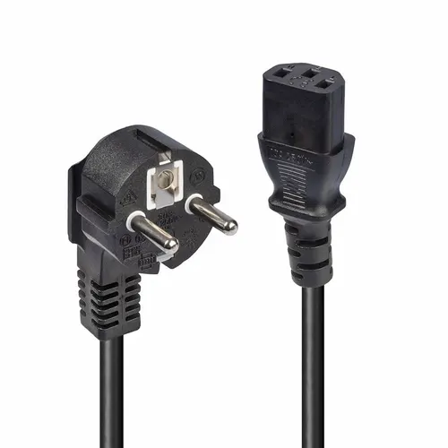 Lindy 30336 kabel zasilające Czarny 3 m CEE7/7 C13 panel